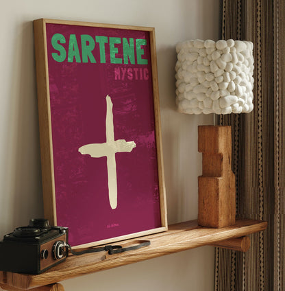 Poster Sartene en Corse
