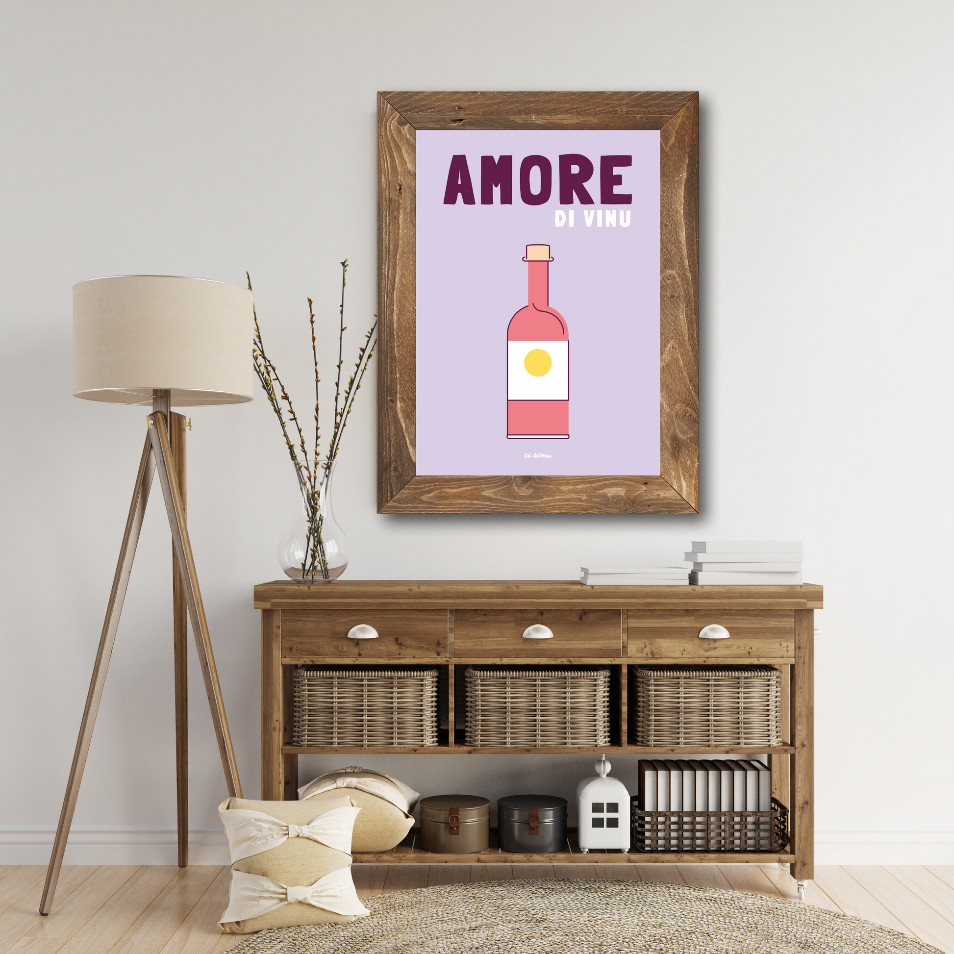 poster vin corse