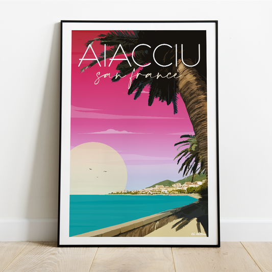 Poster Ajaccio 