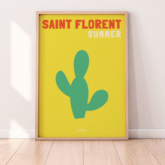 Poster de St-Florent Corse