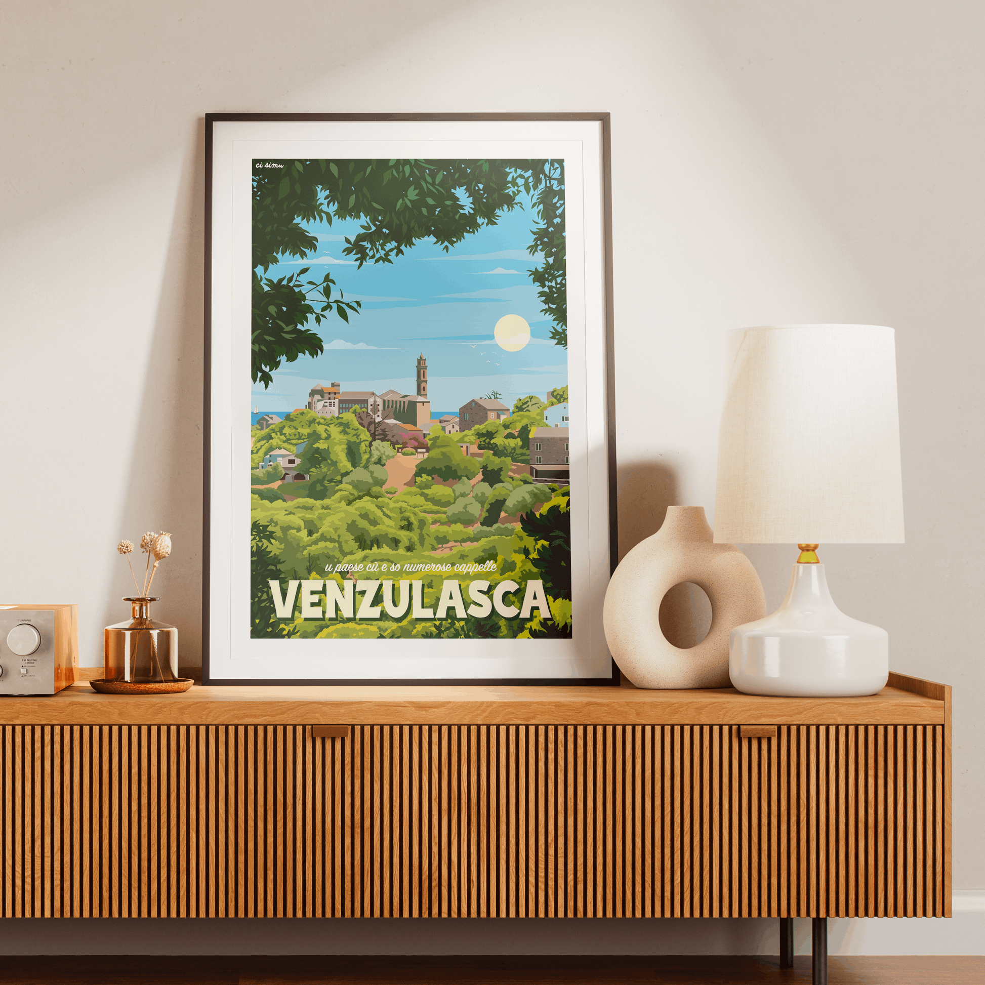 Affiche de Venzolasca en Corse