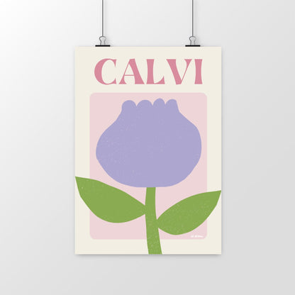 CALVI affiche déco intérieur 