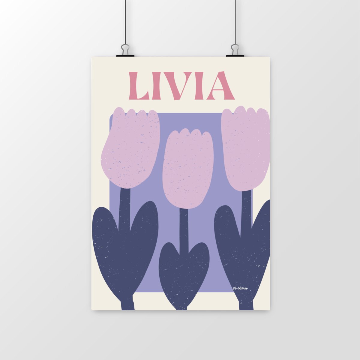LIVIA Affiche décoration Corse