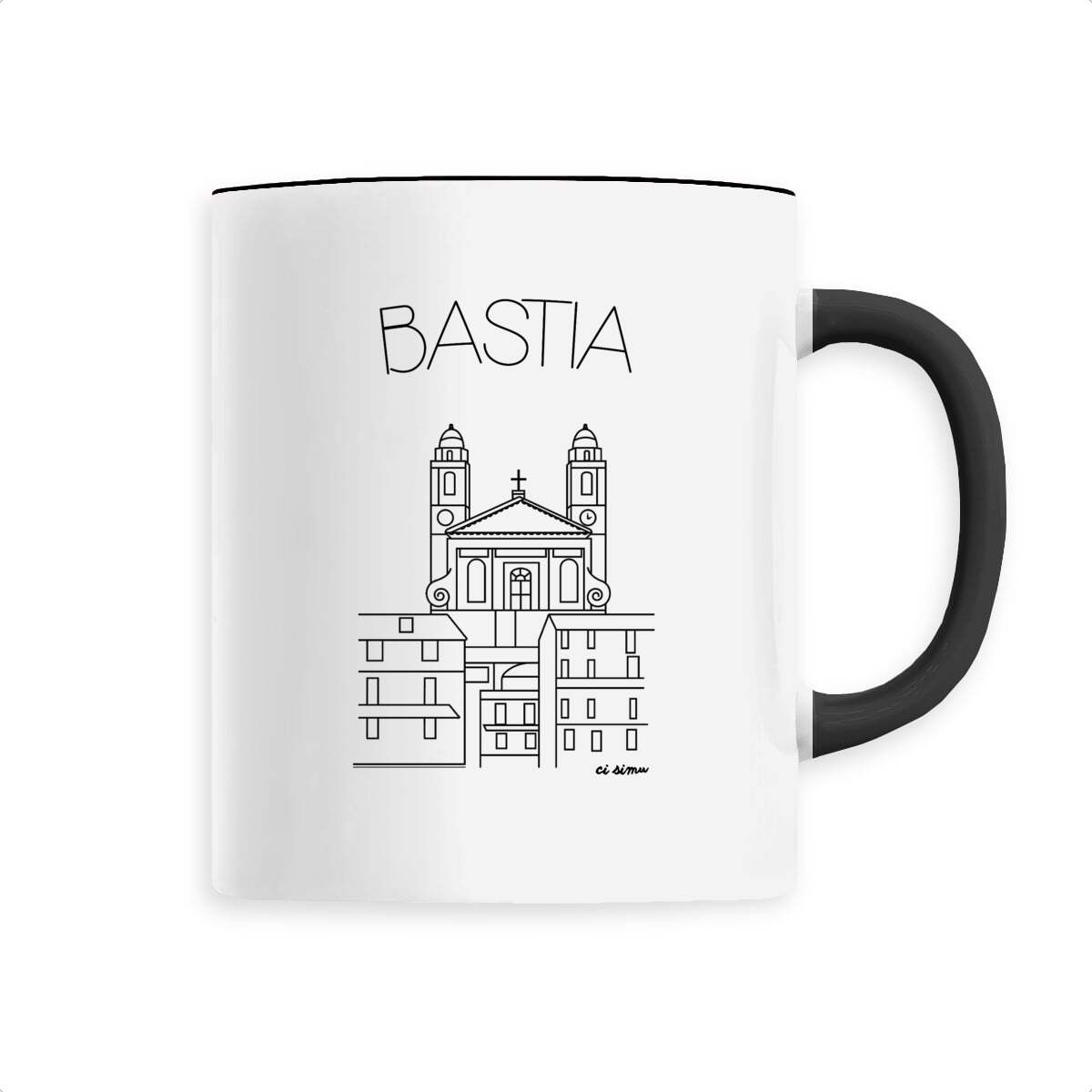 Mug de Bastia noir