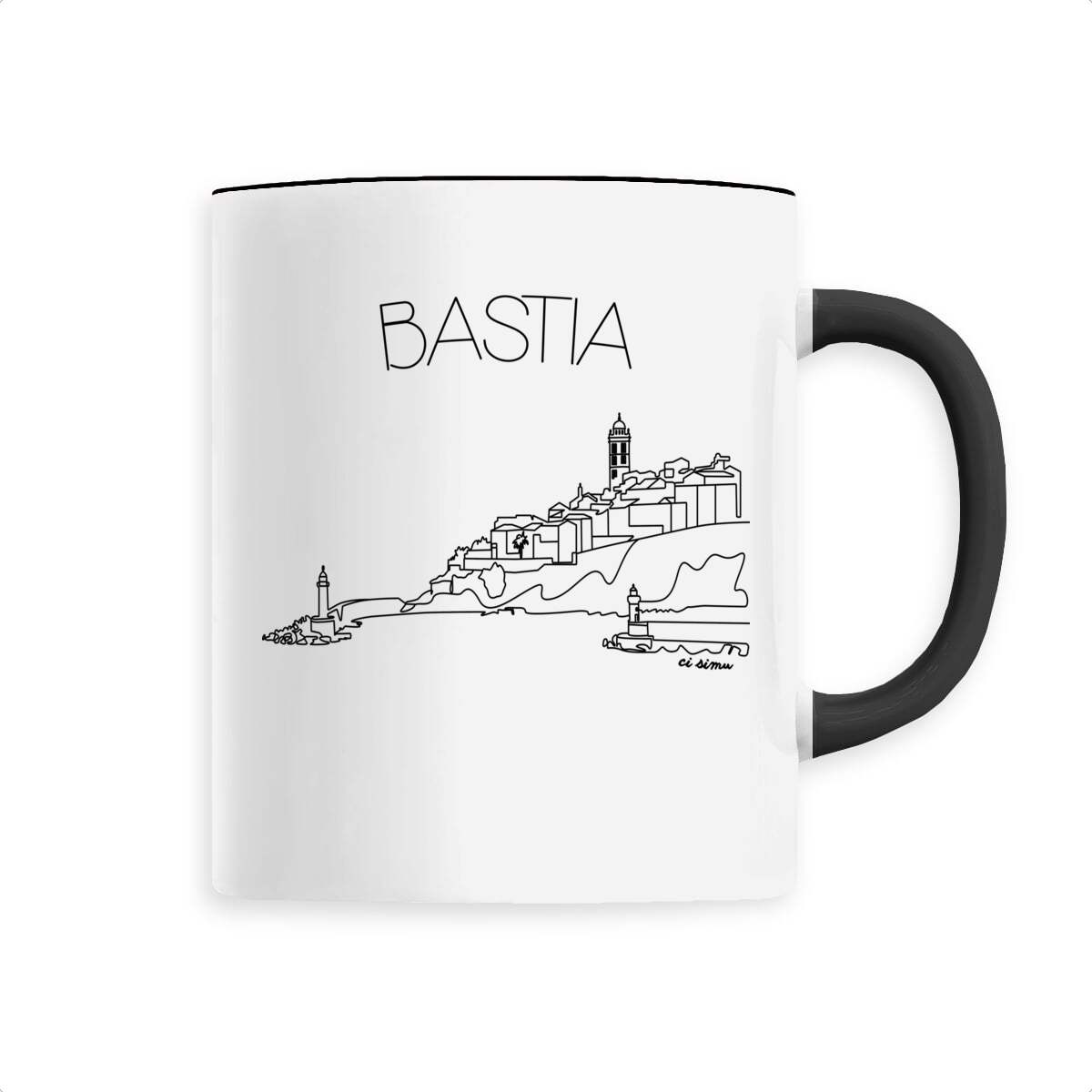 Mug de Bastia noir