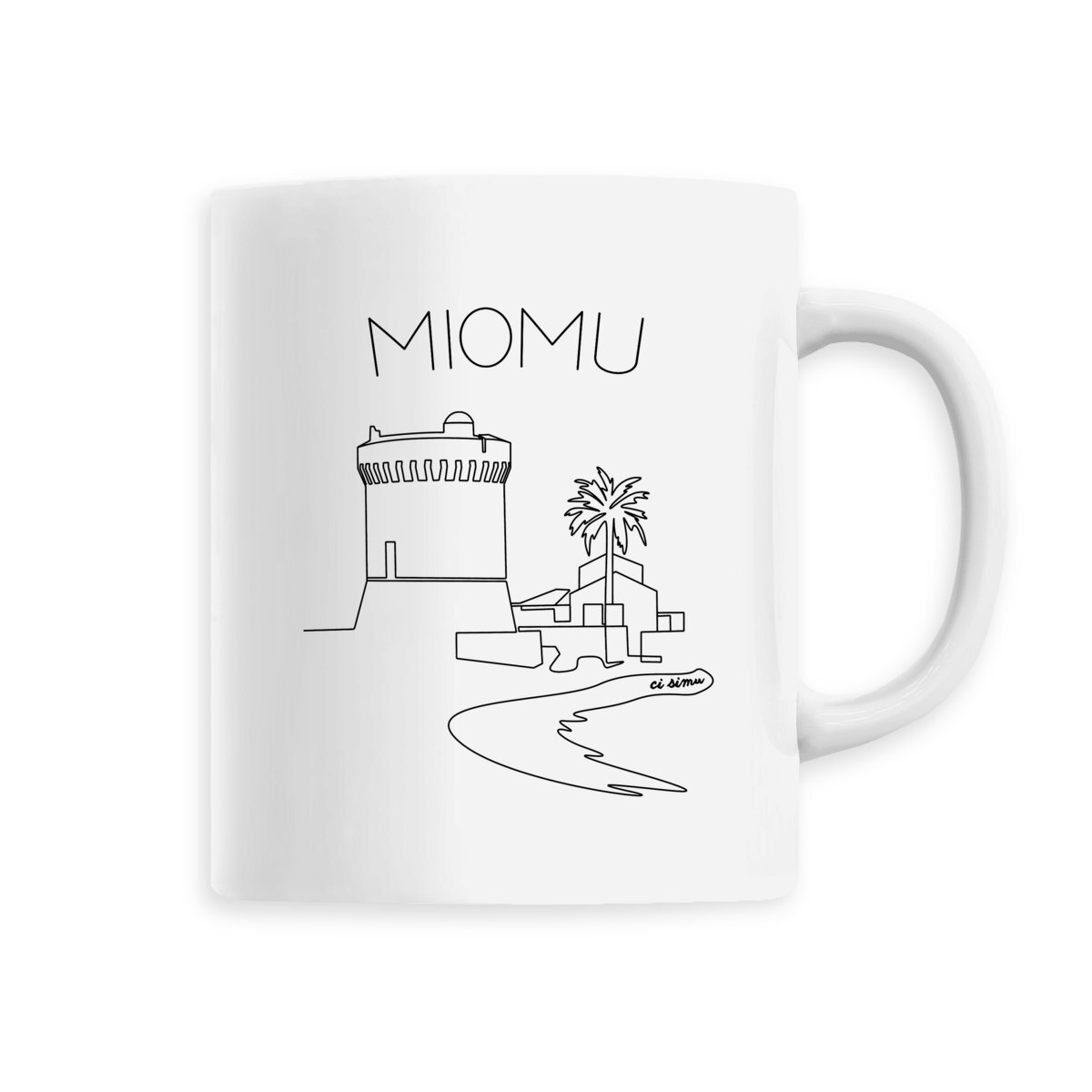 Mug de Miomu blanc