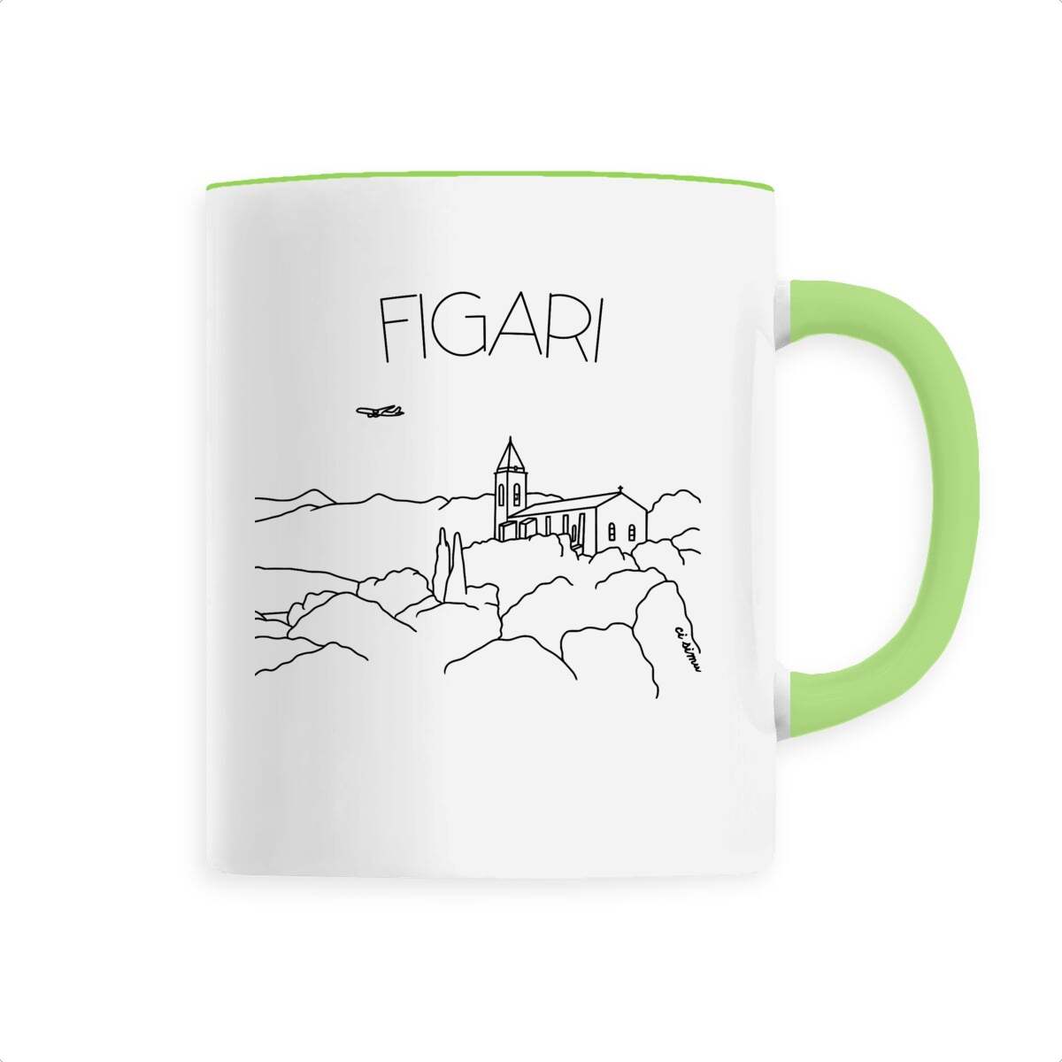 Mug de Figari vert