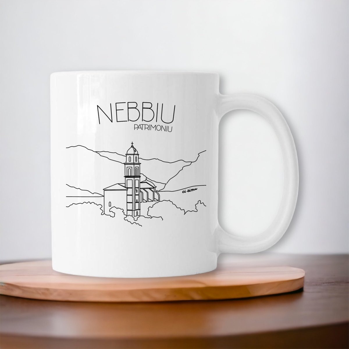 Mug souvenir patrimonio Corse