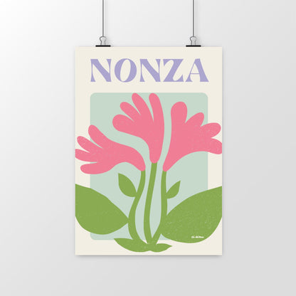 NONZA décoration affiche nustrale corse