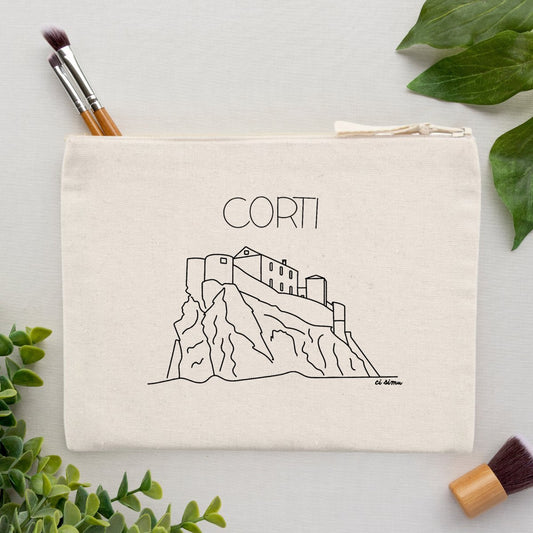Pochette stylo rangement style corse ci simu 