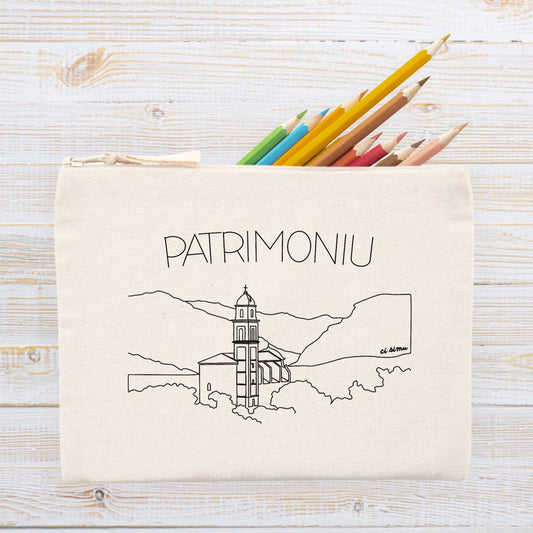 Pochette rangement corse 