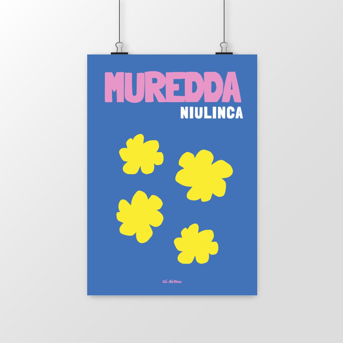 MUREDDA affiche immortelle corse niolu