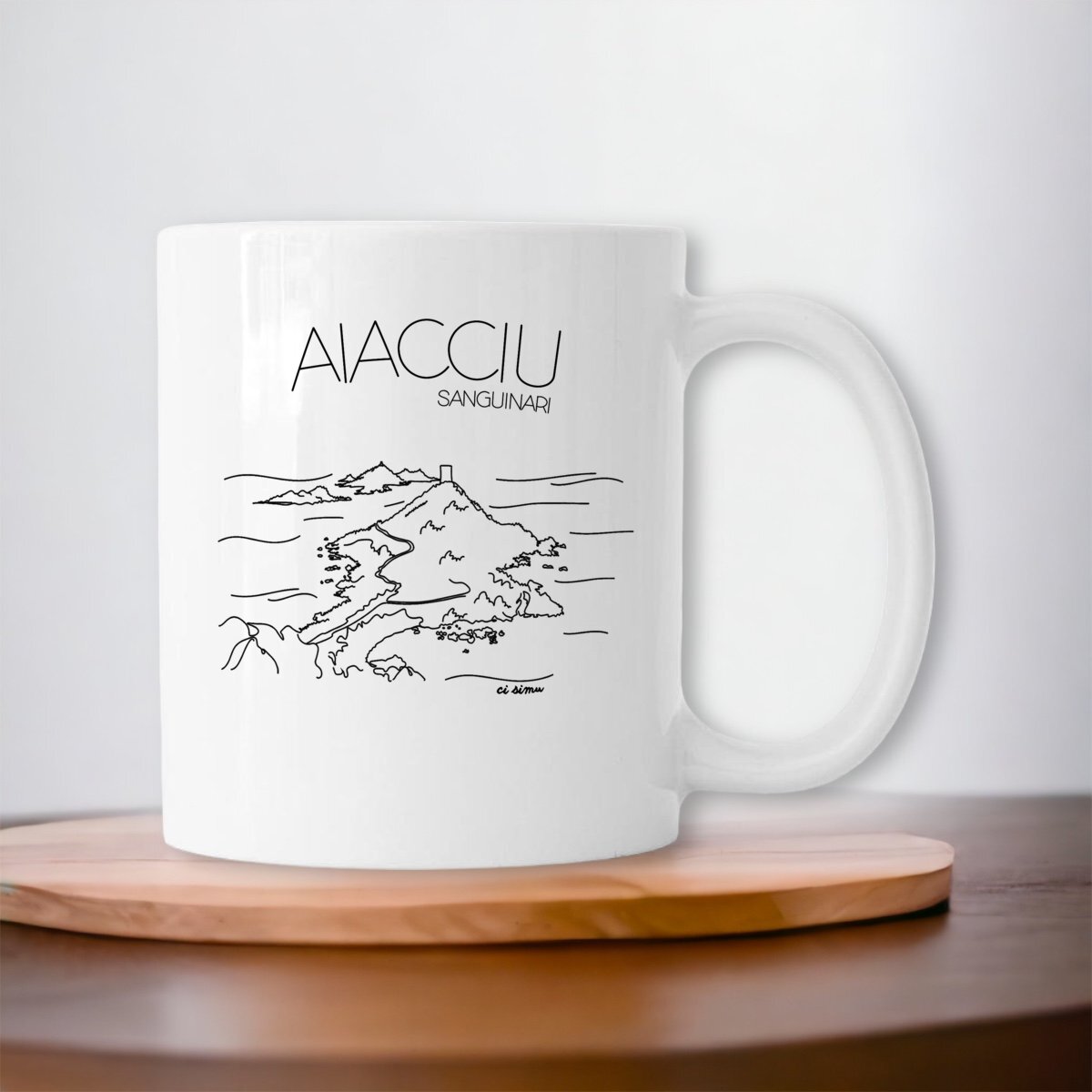 Mug Corse Ajaccio Sanguinaires