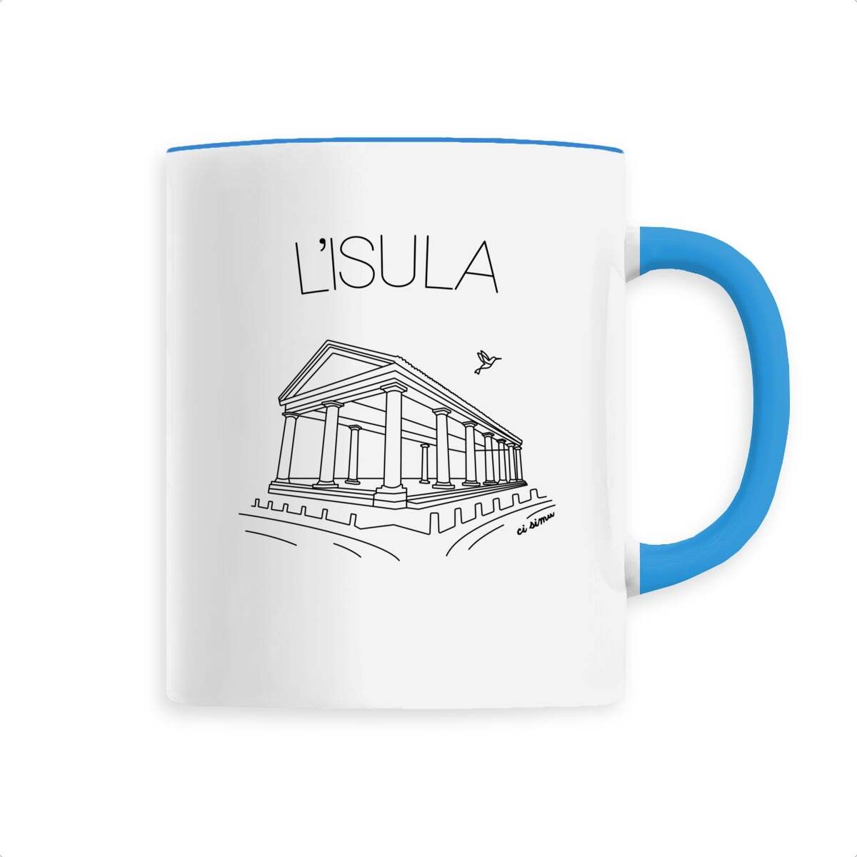 Mug d'Île Rousse cadeau corse