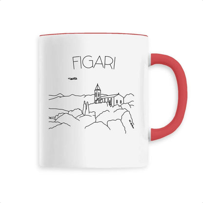 Mug de Figari rouge